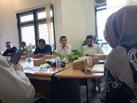 Bawaslu pada Rapat Koordinasi Tim Pemantauan Perkembangan Politik Kota Banjarbaru