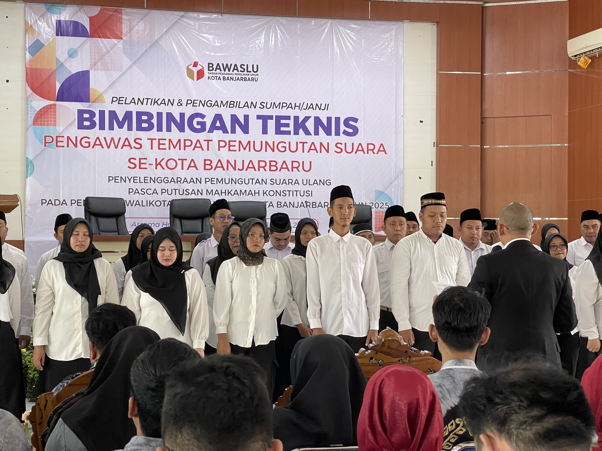 Pelantikan dan Pembekalan PTPS se-Kota Banjarbaru