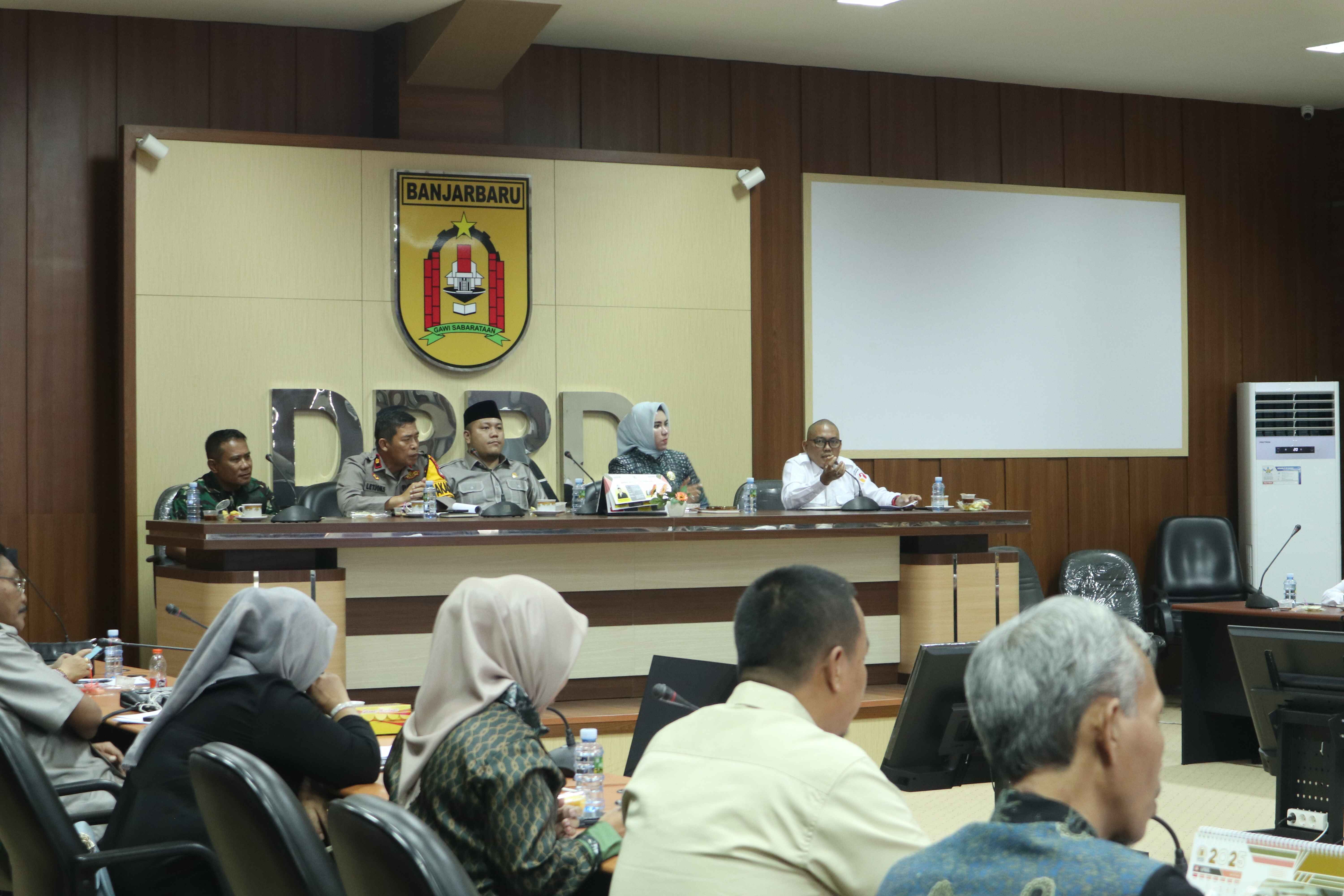 Bawaslu Banjarbaru hadiri Raker Komisi I DPRD Kota Banjarbaru