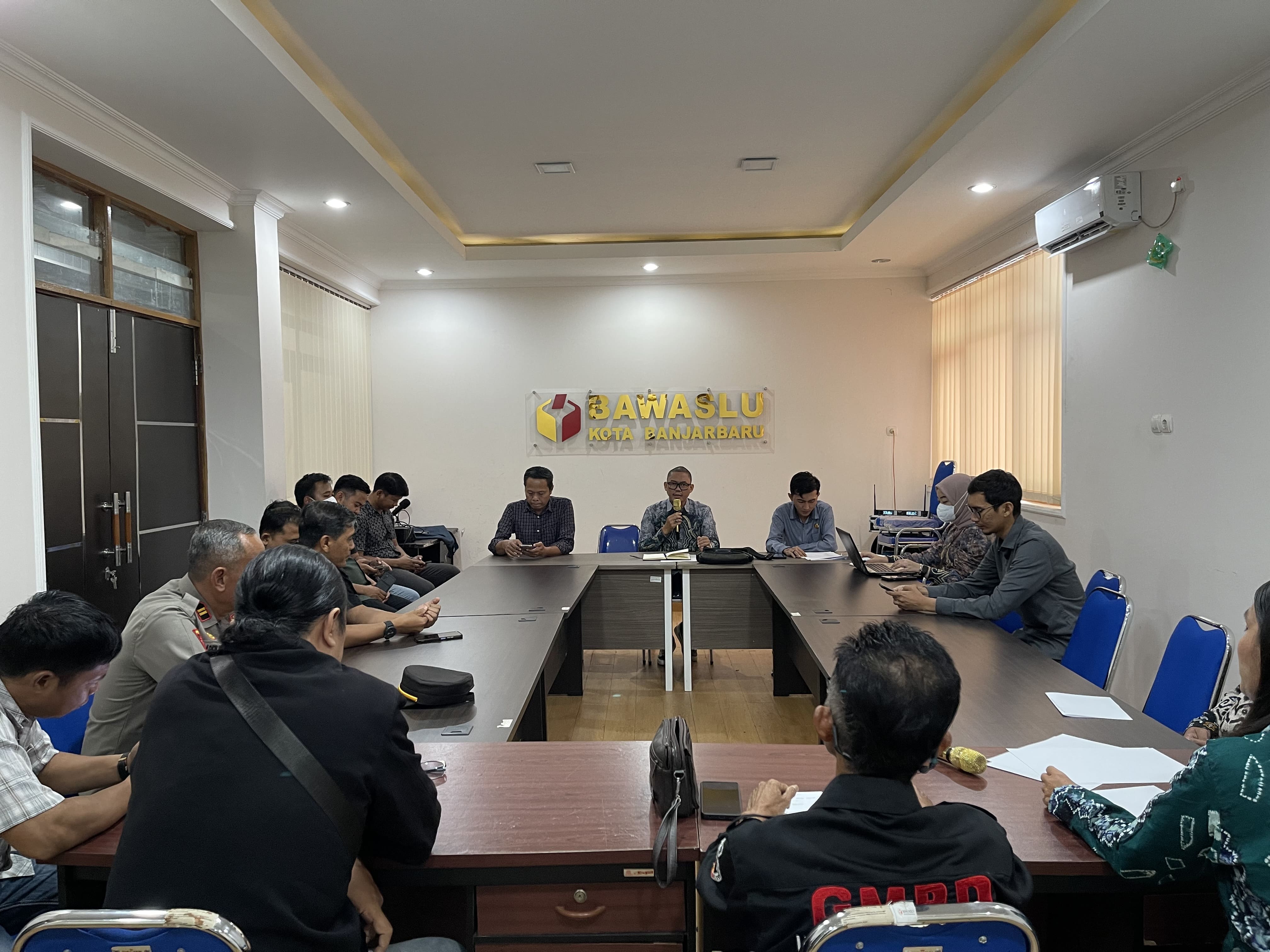 Bawaslu Audiensi Dengan GMPD