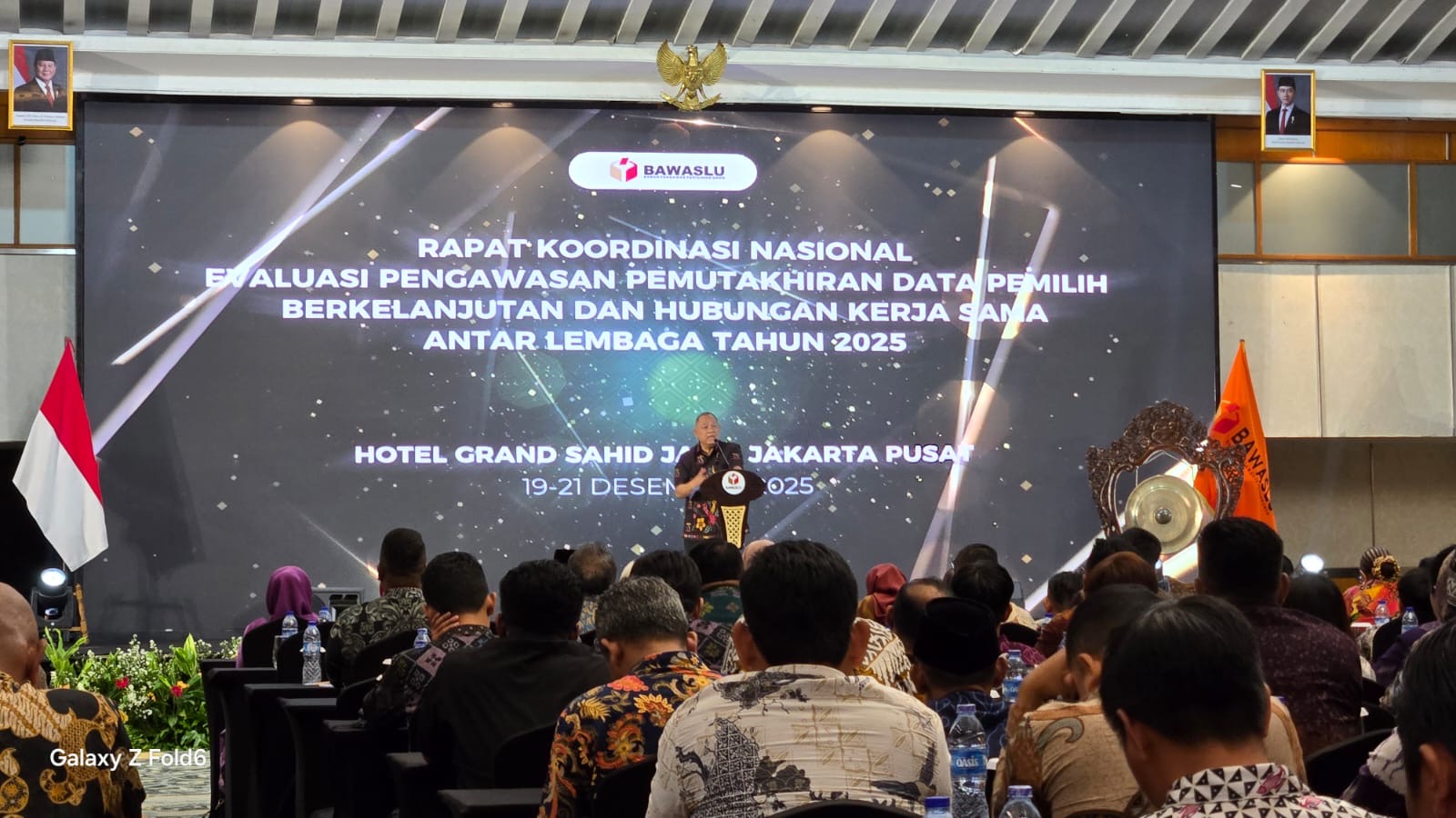 Bawaslu Kota Banjarbaru ikuti Rakornas Evaluasi Pengawasan PDPB Hubungan Kerja Sama Antar Lembaga Tahun 2025