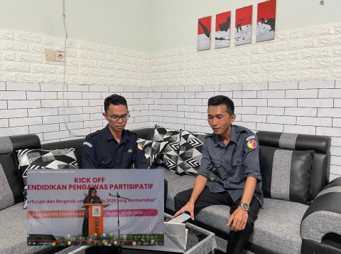 Bawaslu Kota Banjarbaru Ikuti Kick Off P2P