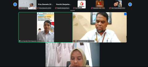 Evaluasi Kegiatan P2P oleh Bawaslu Provinsi Kalsel