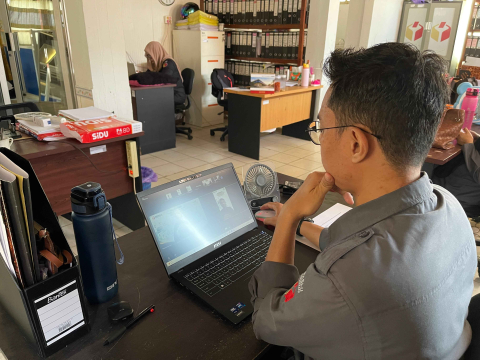 Bawaslu Kota Banjarbaru Ikuti Konsolidasi Pengawasan PDPB Triwulan III Secara Daring
