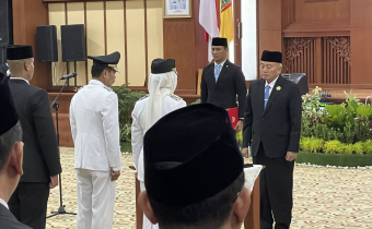 Pelantikan Wali Kota dan Wakil Wali Kota Banjarbaru