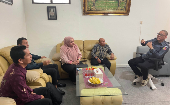 Bawaslu Kota Banjarbaru audiensi dengan KPU Kota Banjarbaru