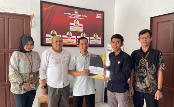 Bawaslu Kota Banjarbaru sampaikan surat imbauan kepada KPU Kota Banjarbaru