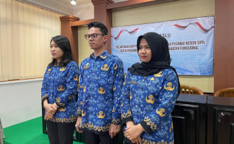 Pelantikan dan Pengambilan Sumpah/Janji PNS Bawaslu Kota Banjarbaru TA 2024