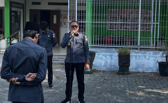 Pelaksanaan Apel Pagi Bawaslu Kota Banjarbaru